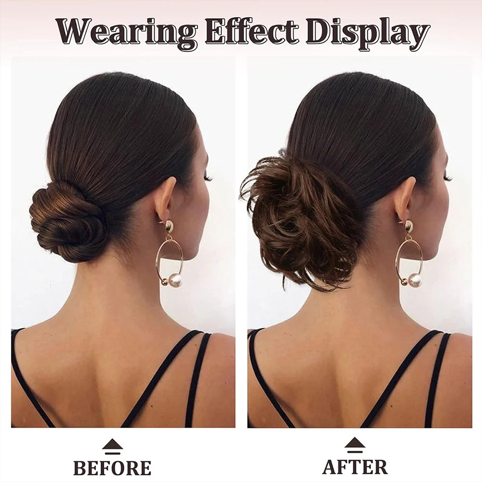 EAST Synthetic Chignon Messy B - Claw Clip Messy Bun Hair Piece ulasan dan harga