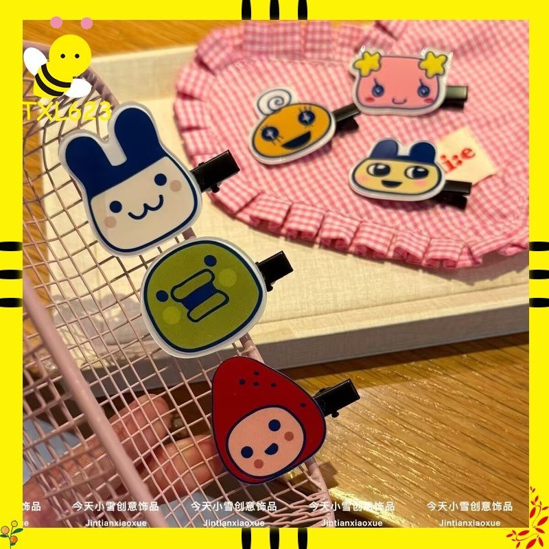 Tamagotchi Series Hairpin Cart - Hair Bundles ulasan dan harga