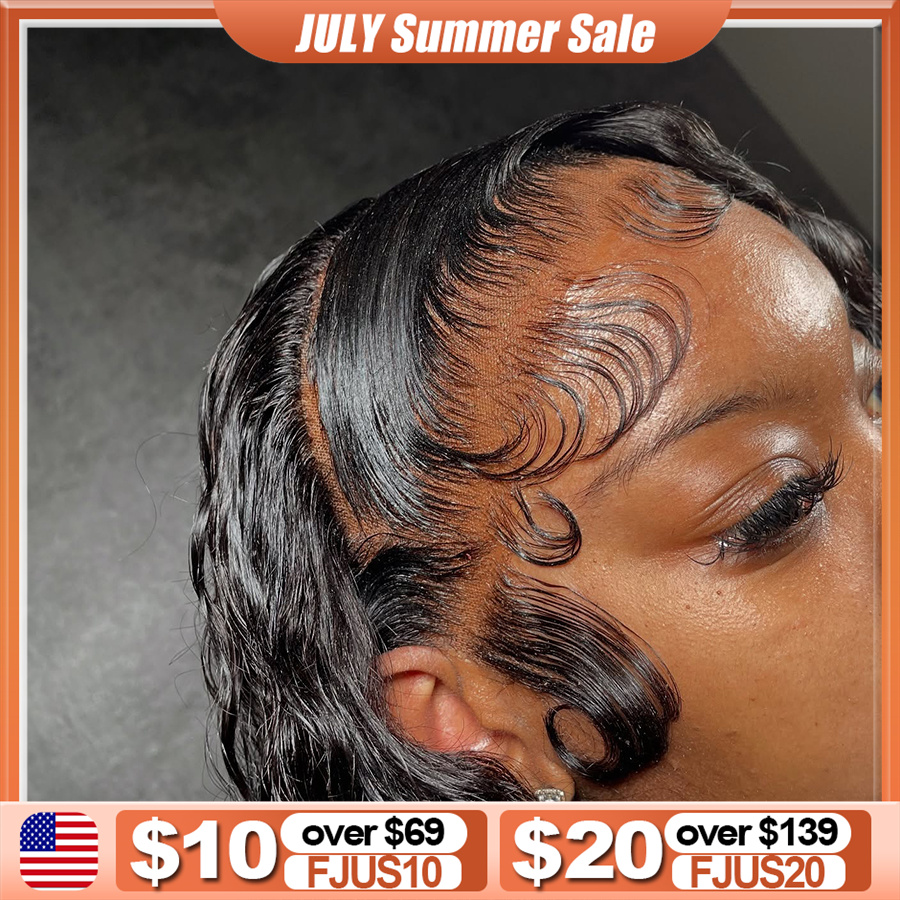 250% 13X4 HD Transparent Lace  - Hd Lace Frontal Wig Human Hair Pre Plucked ulasan dan harga