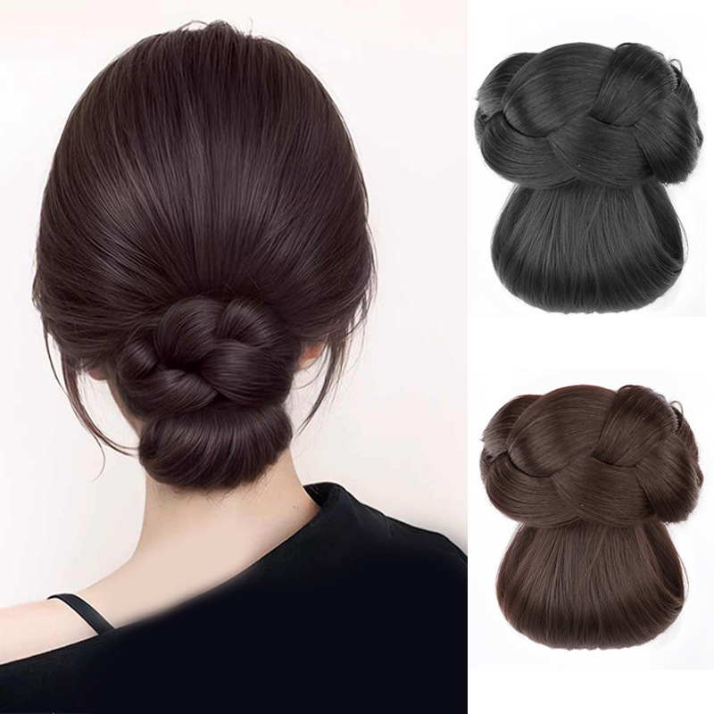 Synthetic Hair Accessories Bun - Claw Clip Messy Bun Hair Piece ulasan dan harga