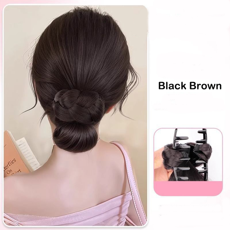 Synthetic Hair Accessories Bun - Claw Clip Messy Bun Hair Piece ulasan dan harga