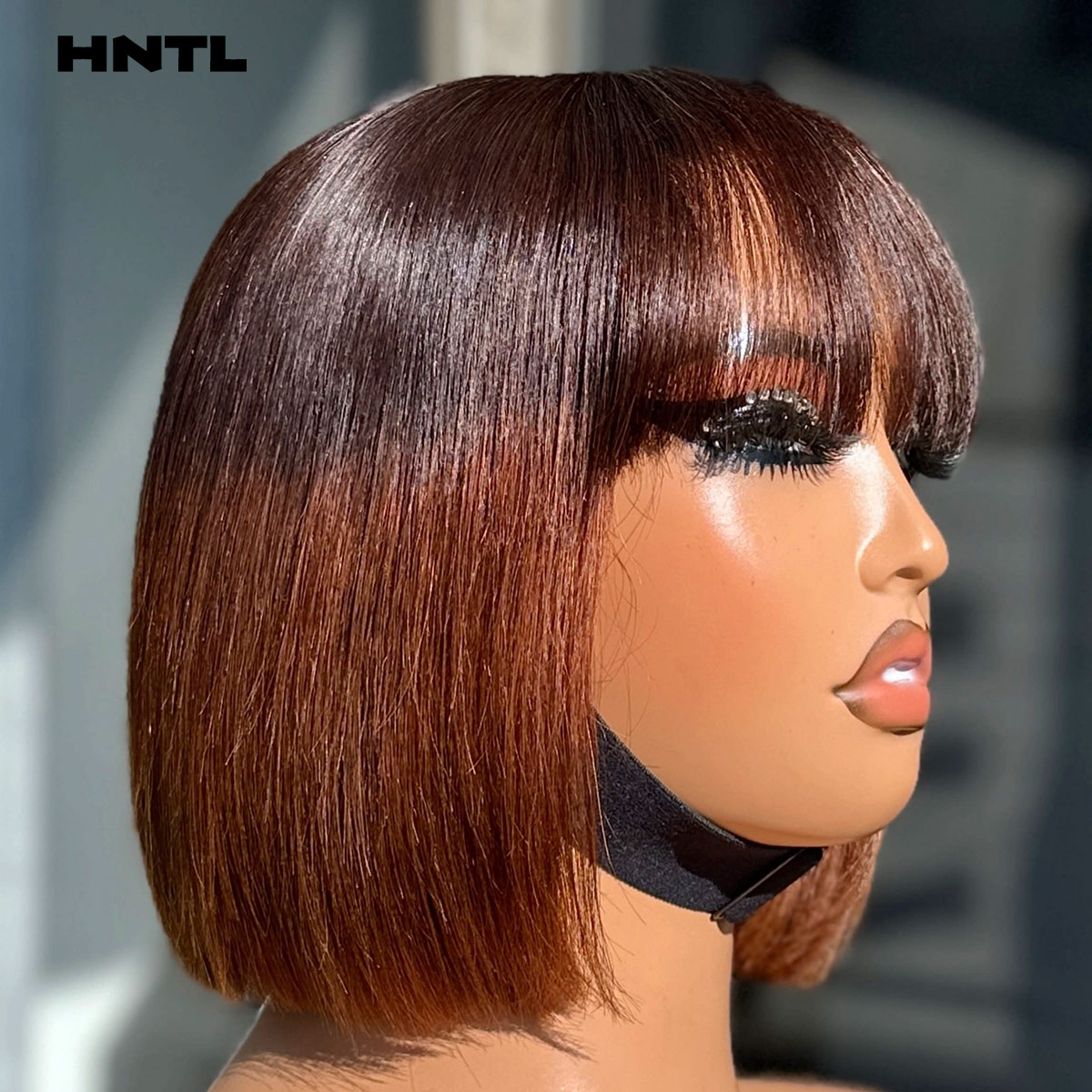 Wear and Go 2by6 Closure Bang  - Pre Parted 13X4 Lace Front Bob Wig ulasan dan harga