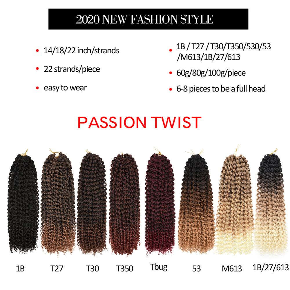 TOMO Passion Twist Crochet Hai - Water Wave Bulk Human Hair For Braiding ulasan dan harga