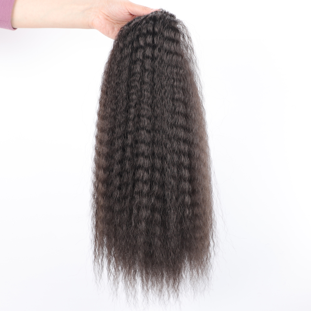 Fake Synthetic Drawstring Pony - Drawstring Afro Curly Puff Ponytail ulasan dan harga