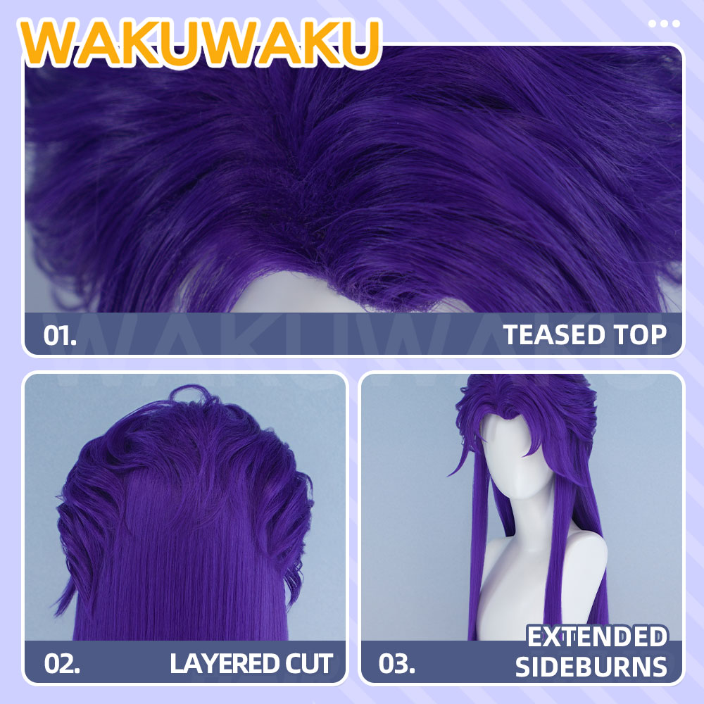 IN STOCK Jester Cosplay Wig Ga - Synthetic Wigs ulasan dan harga