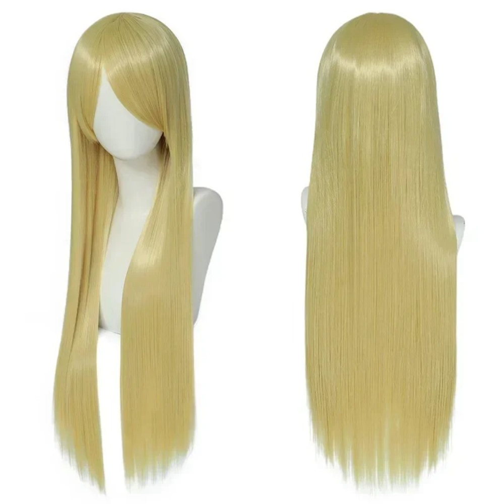 80cm Colorful Long Straight Sy - Synthetic Braided Wigs For Black Women ulasan dan harga