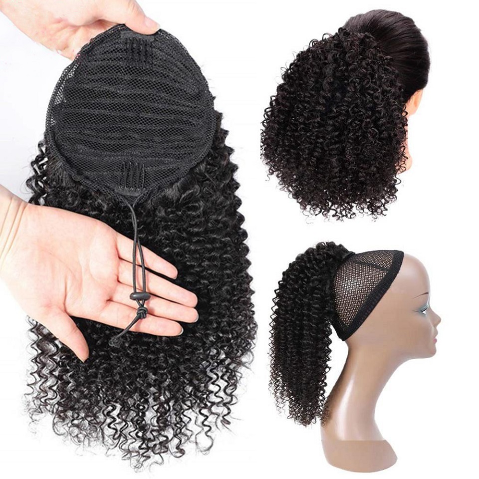 24 26 Inches Long Afro Kinky C - Seamless Clip In Hair Extensions Human Hair ulasan dan harga