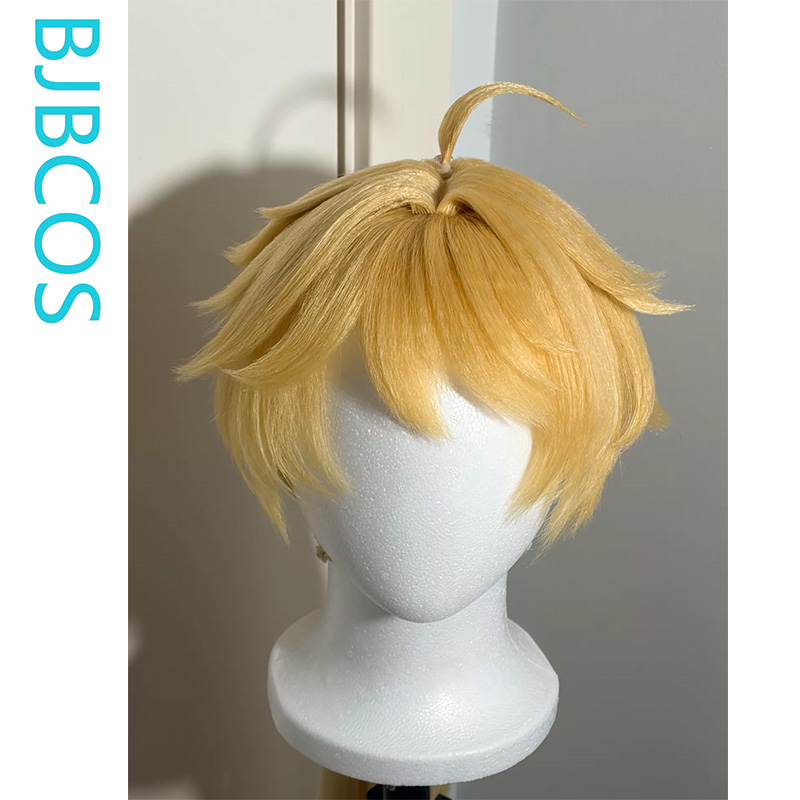 [Styled Wig]Lumine/Aether Cosp - Synthetic Wigs ulasan dan harga
