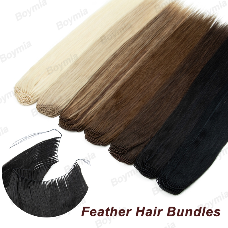 Feather Hair Extensions Natura - Invisible Tape In Extensions Real Hair ulasan dan harga