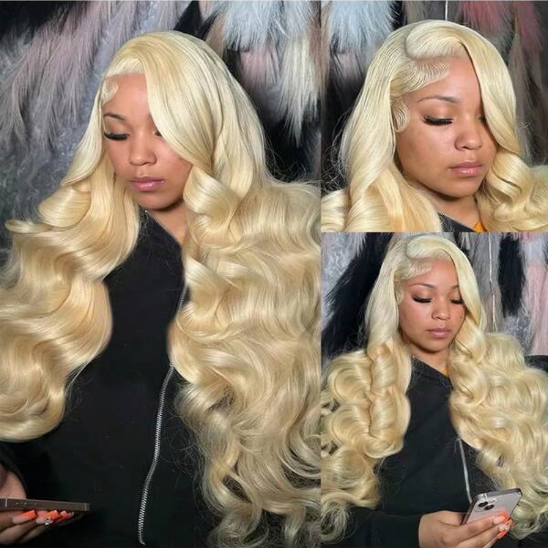 Honey Blonde 613 Body Wave Hum - 613 Blonde Body Wave Lace Front Wig ulasan dan harga