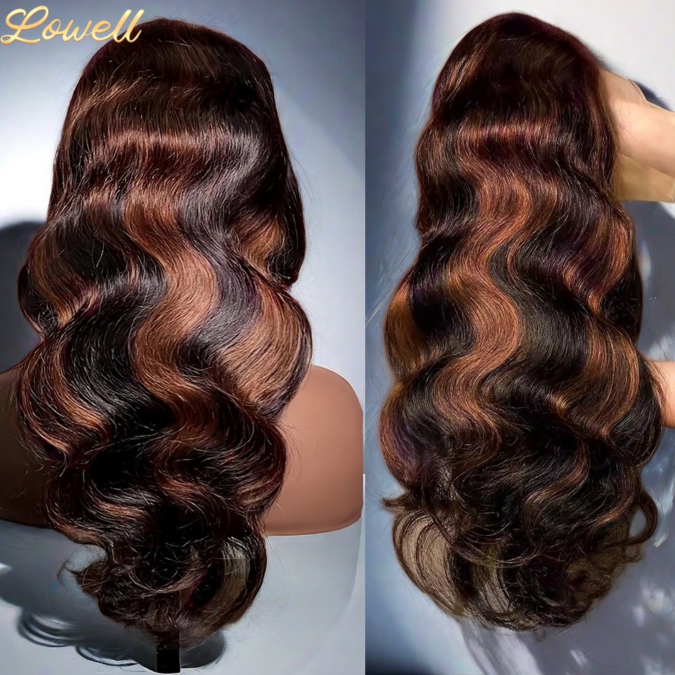 Highlight Body Wave 13x6 HD Om - Lace Front Wigs ulasan dan harga