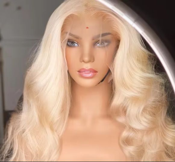 613 Blonde Wig Long Body Wave  - 613 Blonde Body Wave Lace Front Wig ulasan dan harga