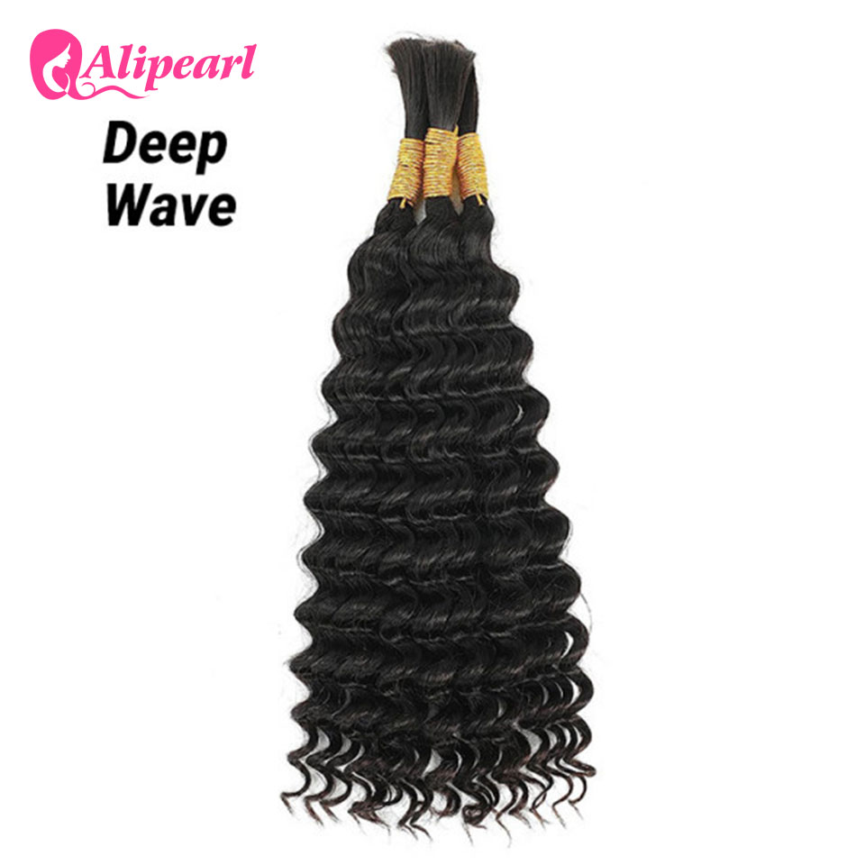 Alipearl Brazilian Human Hair  - Water Wave Bulk Human Hair For Braiding ulasan dan harga