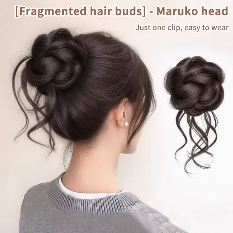 NEW New Synthetic Hair Bun Chi - Claw Clip Messy Bun Hair Piece ulasan dan harga
