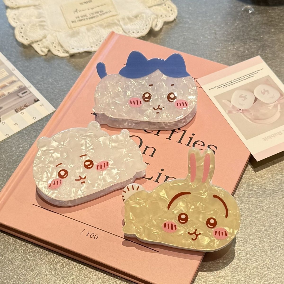 Chiikawa Usagi Hachiware Cute  - Hair Bundles ulasan dan harga