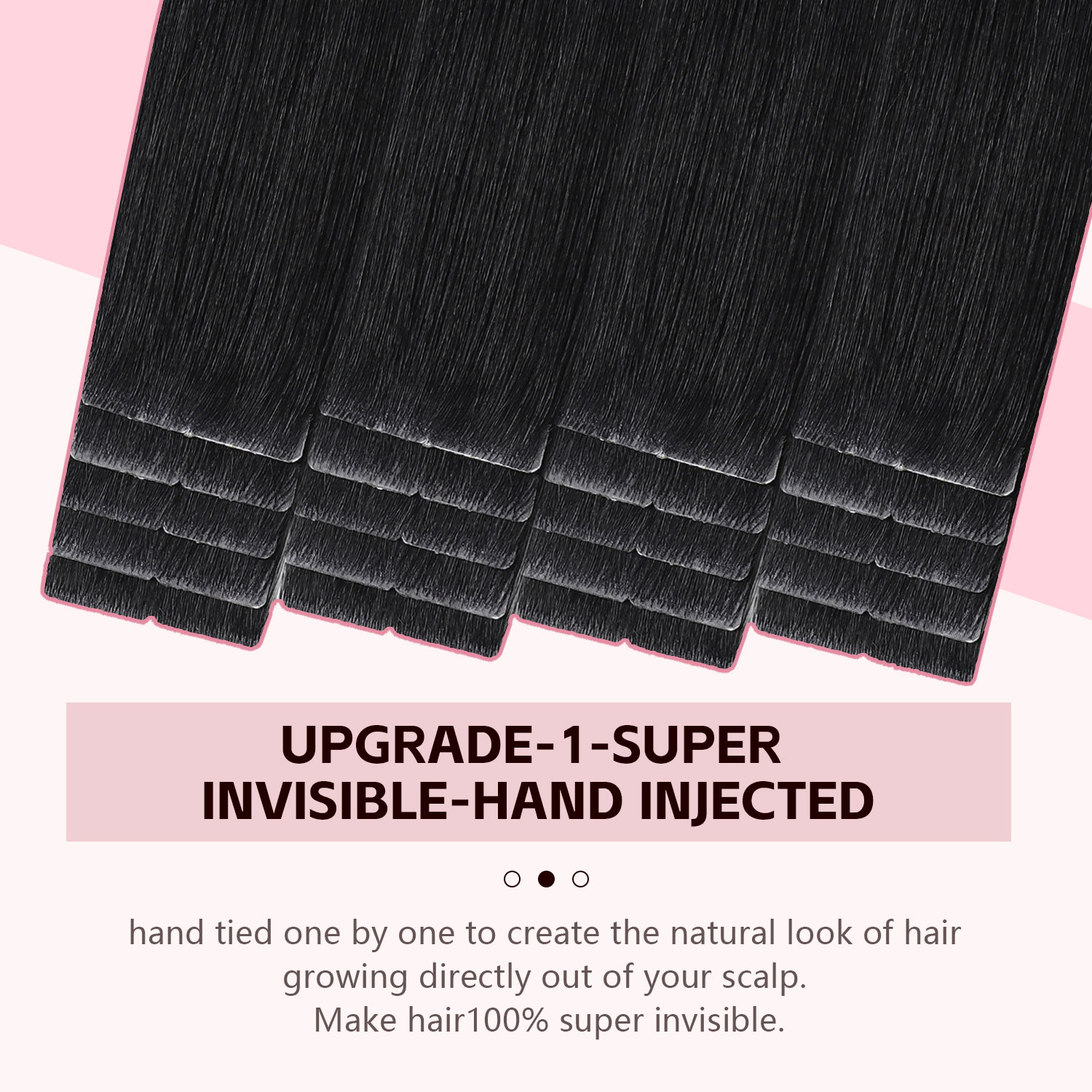 Sweetmet Invisible Tape in Hai - Invisible Tape In Extensions Real Hair ulasan dan harga