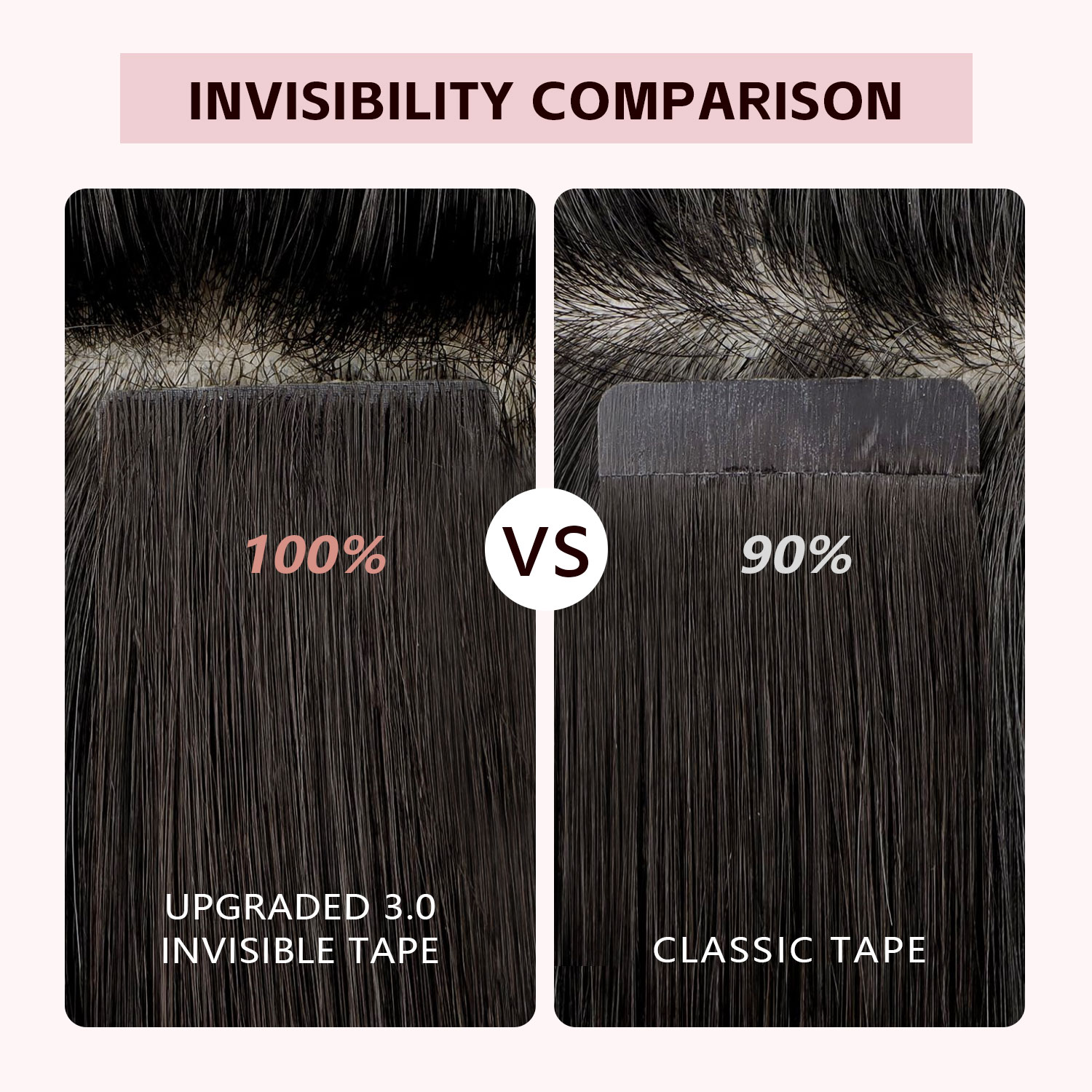 Sweetmet Invisible Tape in Hai - Invisible Tape In Extensions Real Hair ulasan dan harga