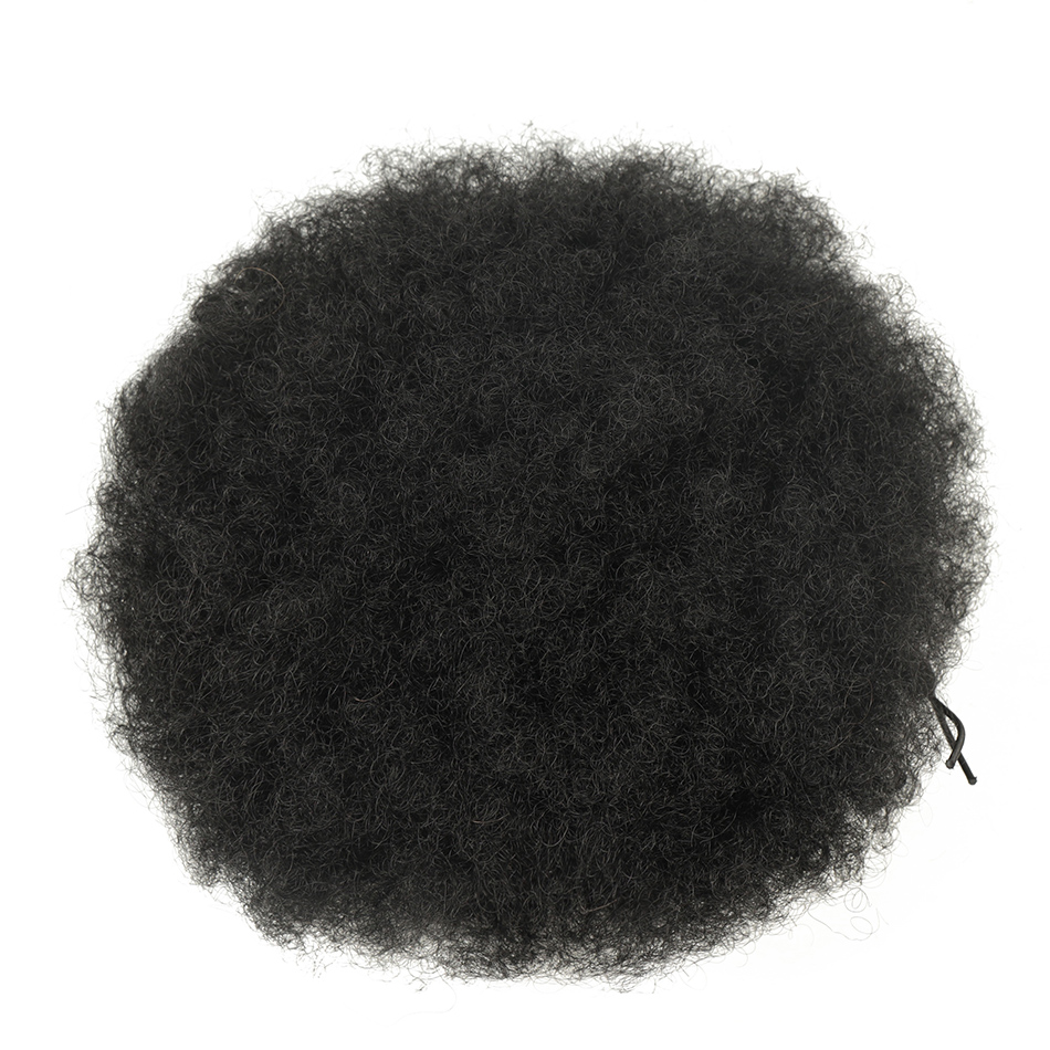 Afro Puff Drawstring Ponytail  - Drawstring Afro Curly Puff Ponytail ulasan dan harga