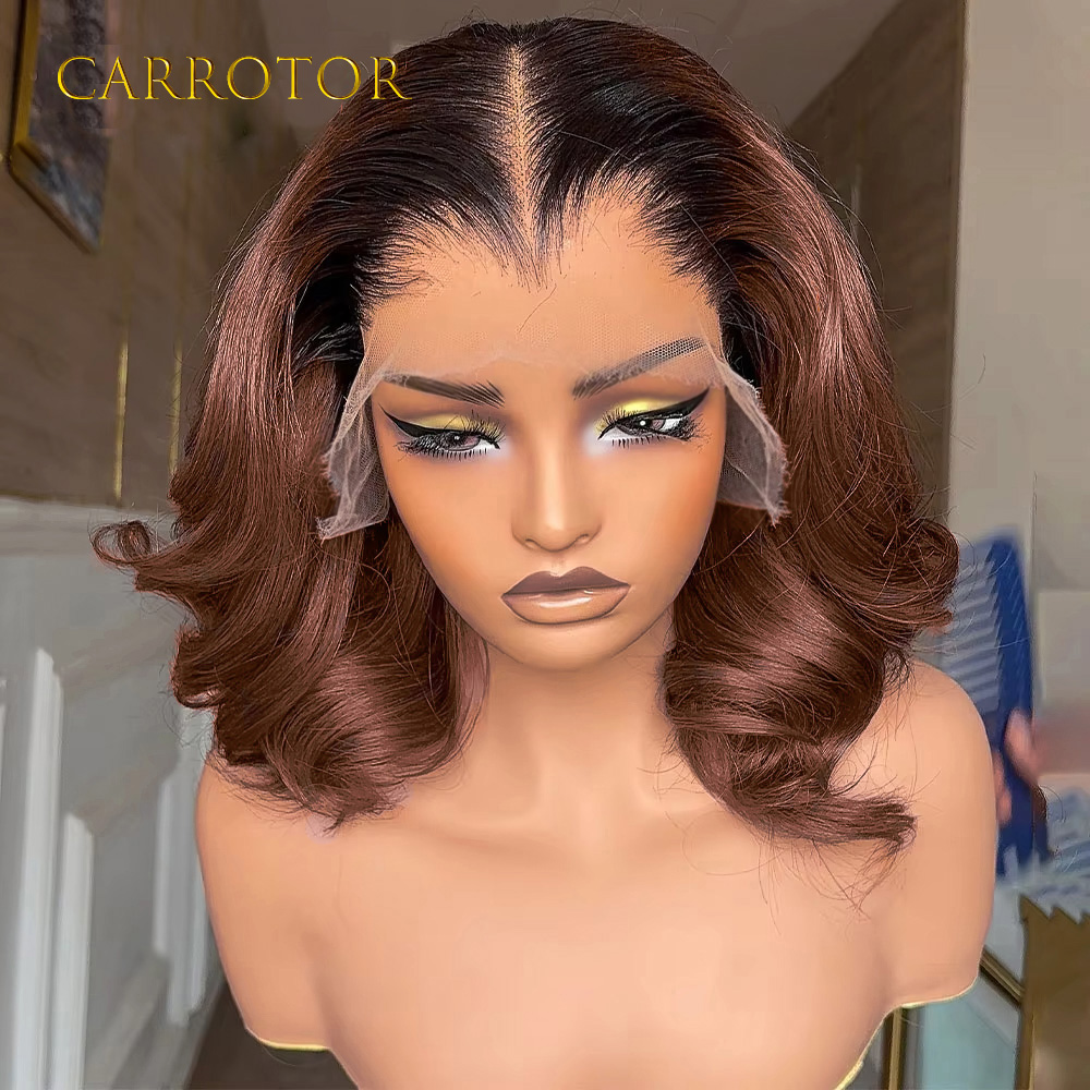 Lagos Hairline Wig 1b4 Ombre C - Human Hair Wigs ulasan dan harga