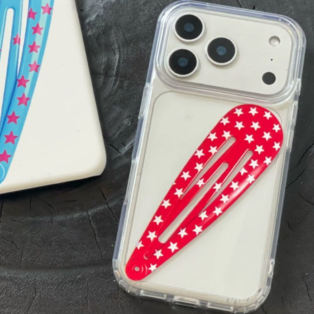 American Style Red Polka Dot H - Hair Clips ulasan dan harga