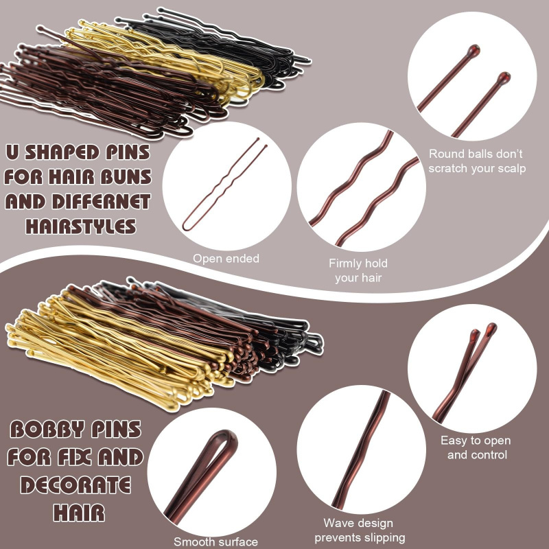 480Pcs Per Box Hair Styling Ac - Hair Bundles ulasan dan harga