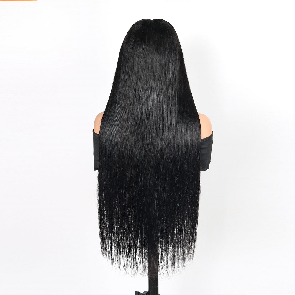 7x5 Straight Lace Wigs 32 inch - Glueless Wear And Go Human Hair Wig ulasan dan harga