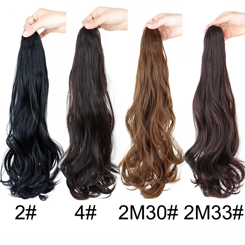 Synthetic Long Curly Ponytail  - Synthetic Braided Wigs For Black Women ulasan dan harga