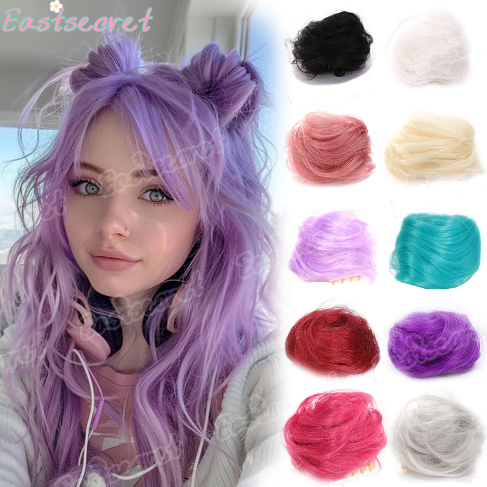 EAST Women's Hair Buns Synthet - Claw Clip Messy Bun Hair Piece ulasan dan harga