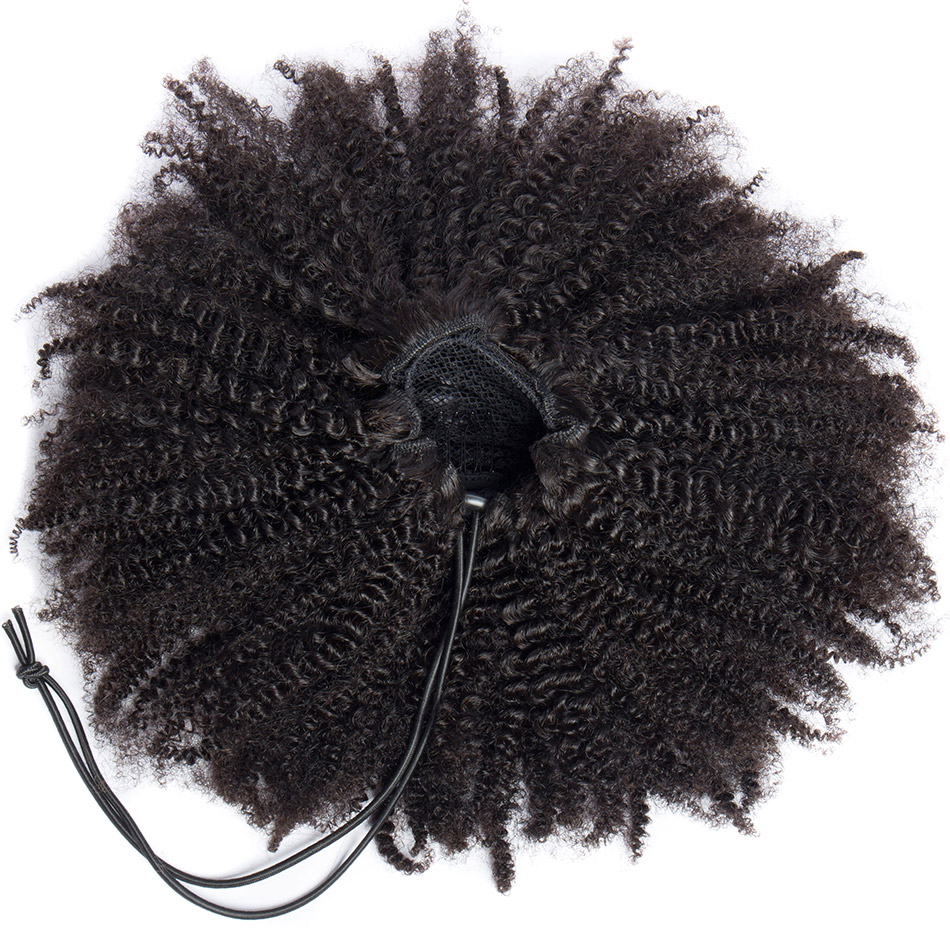 Alibele Mogolian Afro Kinky Cu - Seamless Clip In Hair Extensions Human Hair ulasan dan harga