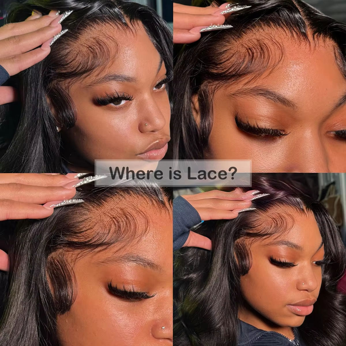 Glueless Wear and Go Brown Col - Pre Parted 13X4 Lace Front Bob Wig ulasan dan harga