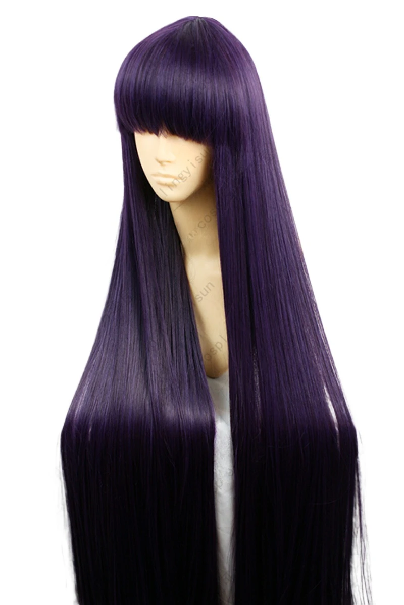Sailor Mars Rei Hino 100CM Lon - Synthetic Braided Wigs For Black Women ulasan dan harga