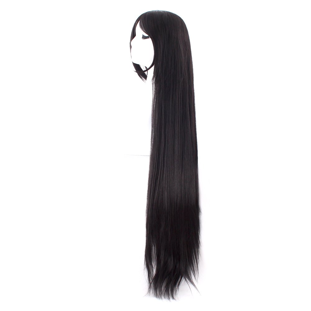 40 Inch 100 cm Long Straight C - Synthetic Braided Wigs For Black Women ulasan dan harga