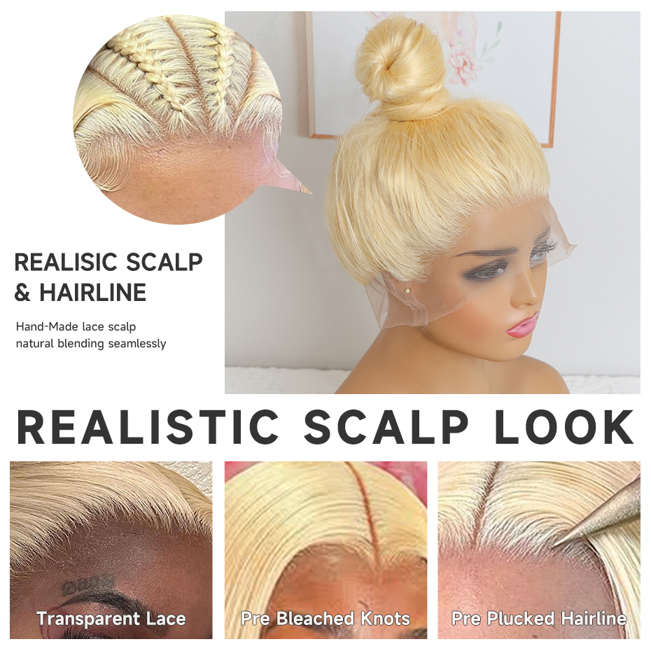 40 42 Inch 360 Full Lace Wig B - Lace Front Wigs ulasan dan harga