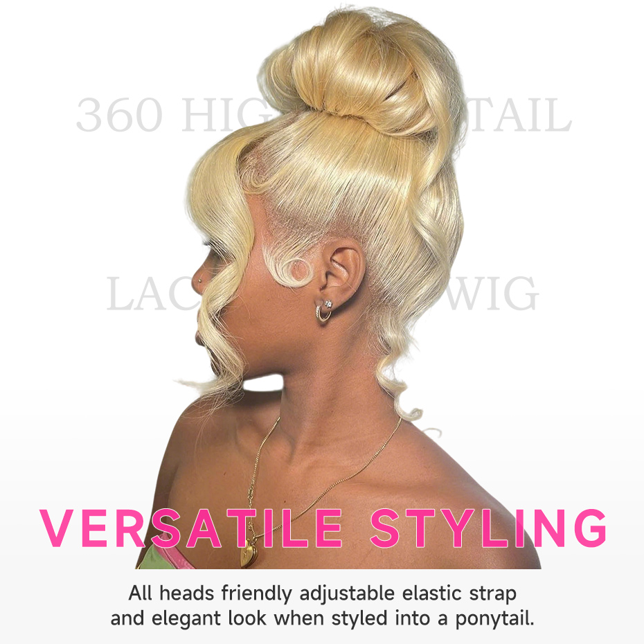 40 42 Inch 360 Full Lace Wig B - Lace Front Wigs ulasan dan harga