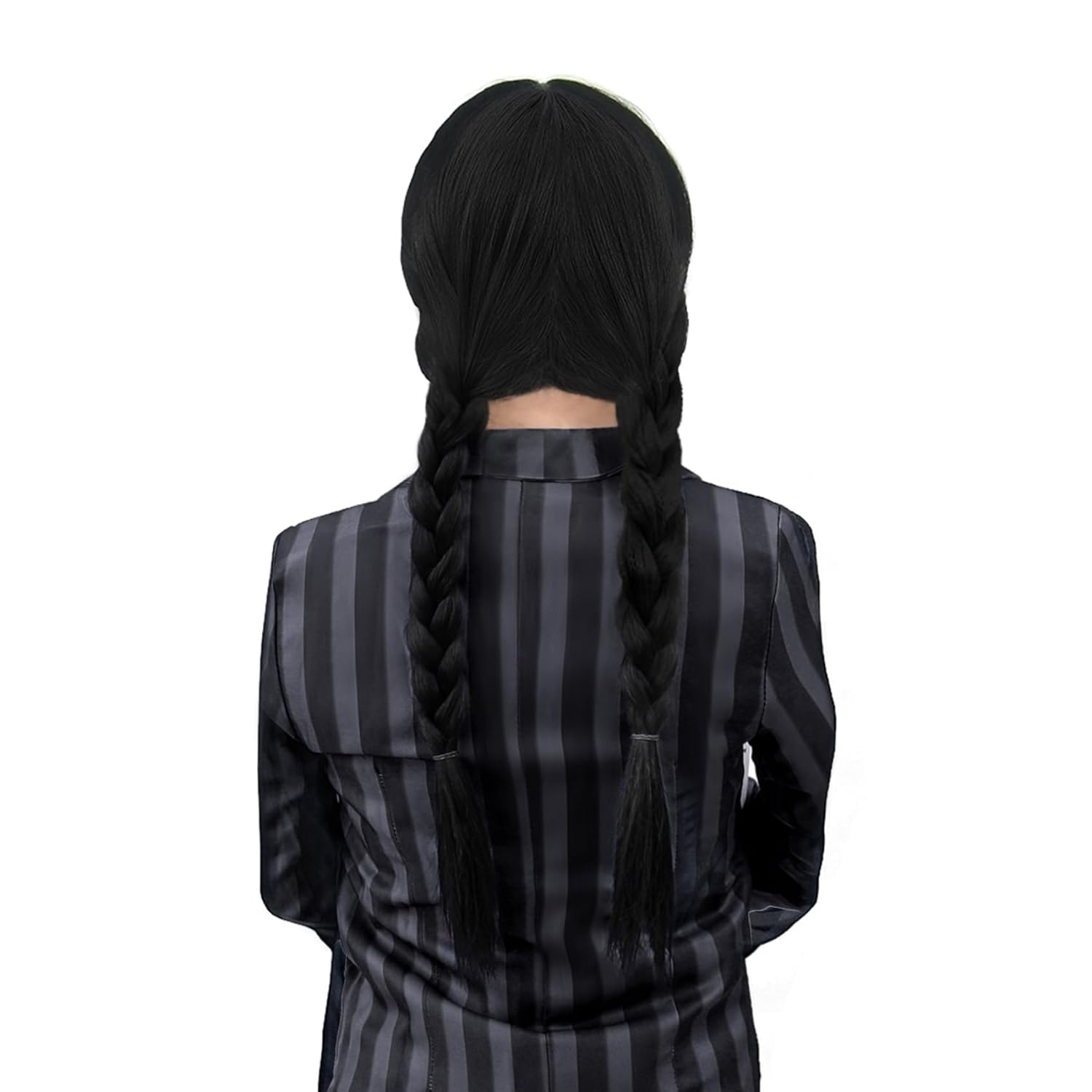 Long Black Braided Wig Widnesd - Synthetic Braided Wigs For Black Women ulasan dan harga