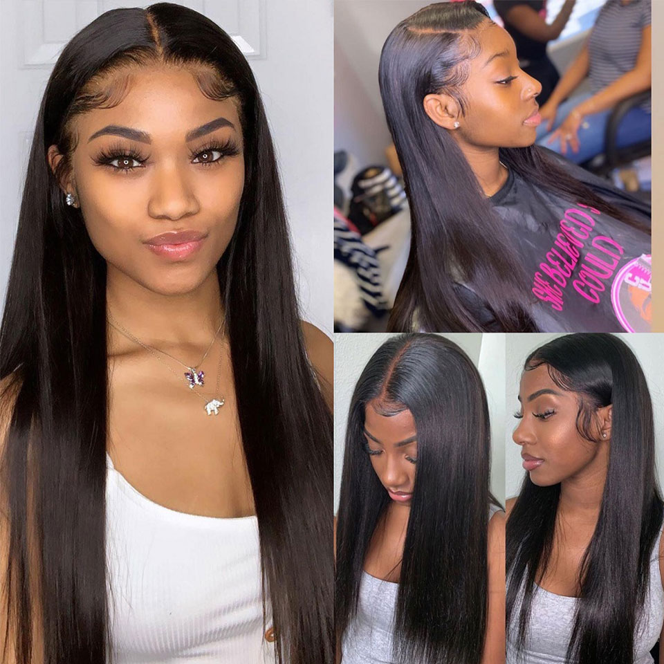 Clip in Hair Extensions Straig - Invisible Tape In Extensions Real Hair ulasan dan harga