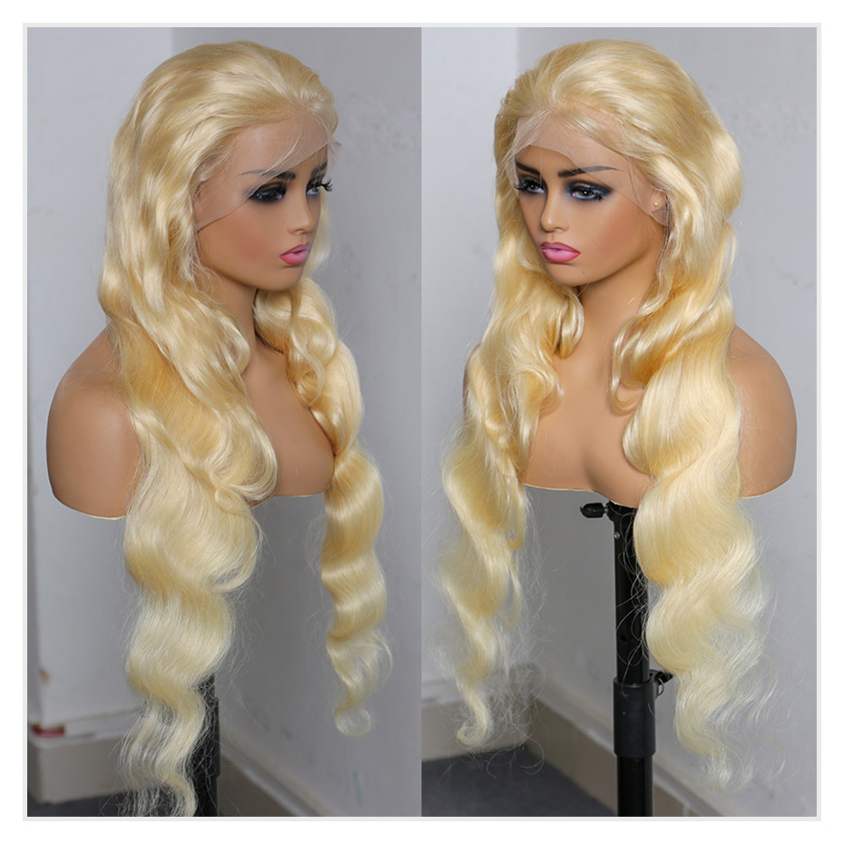 613 Honey Blonde 13x4 Lace Fro - 613 Blonde Body Wave Lace Front Wig ulasan dan harga