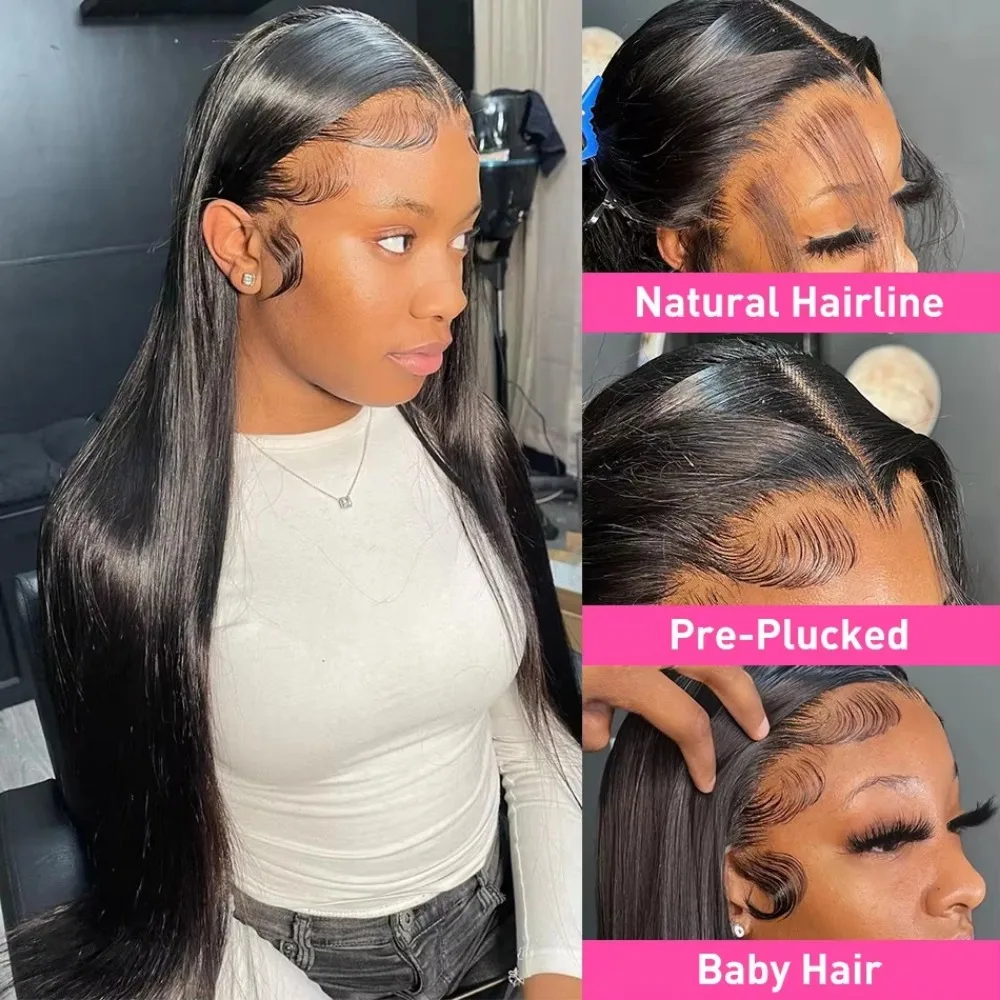 Dixtefo Real Hair Straight Lac - Human Hair Wigs ulasan dan harga